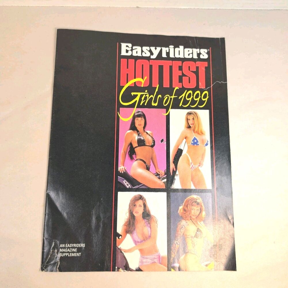 Vintage Easyriders Magazine [Hottest Girls of:1999] motorcycle magazine
